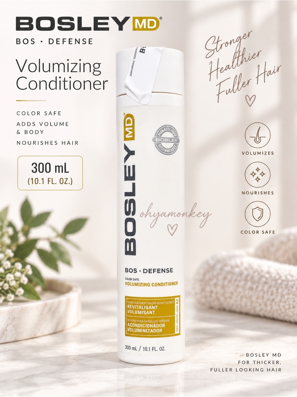 Bosley MD Volumizing Conditioner $29